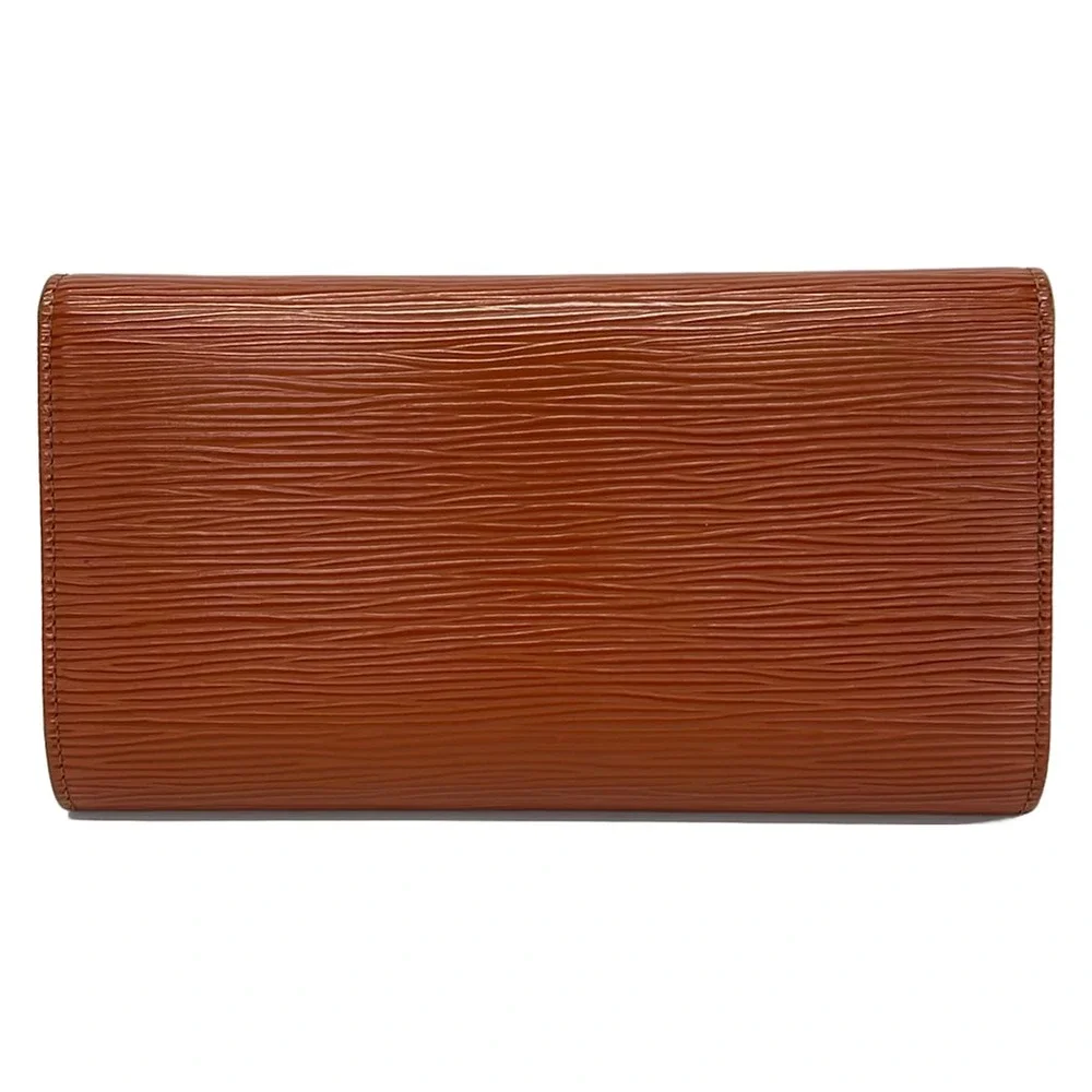 Louis Vuitton Porte Tresor International Epi Long Wallet M63383